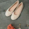 Glitzernde Ballerinas mit Schleife Glitzernde Ballerinas mit Schleife