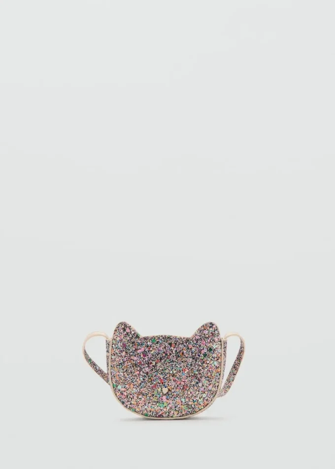 Glitzernde Katzenhandtasche Glitzernde Katzenhandtasche