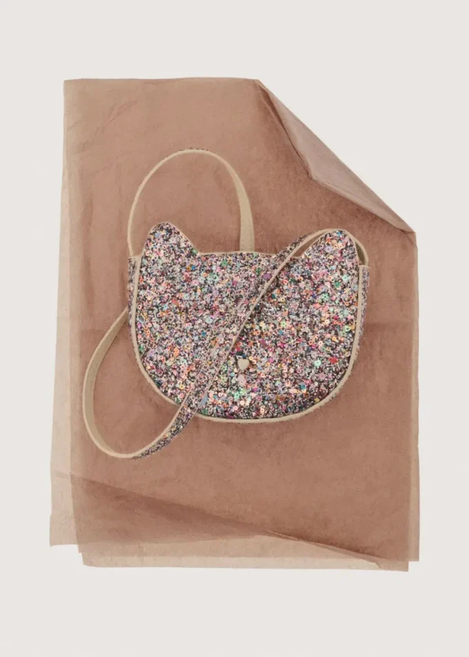 Glitzernde Katzenhandtasche Glitzernde Katzenhandtasche