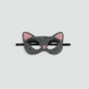 Glitzernde Katzenmaske Glitzernde Katzenmaske