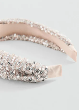 Glitzerndes Stirnband