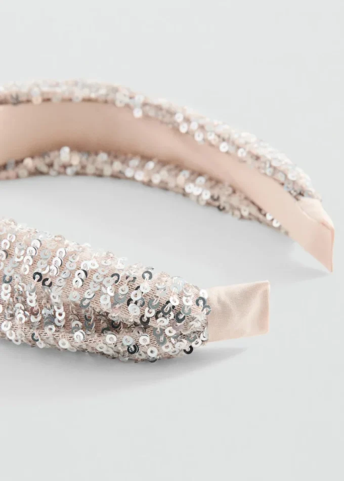 Glitzerndes Stirnband