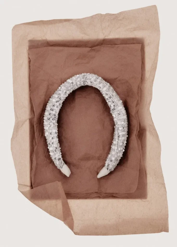 Glitzerndes Stirnband
