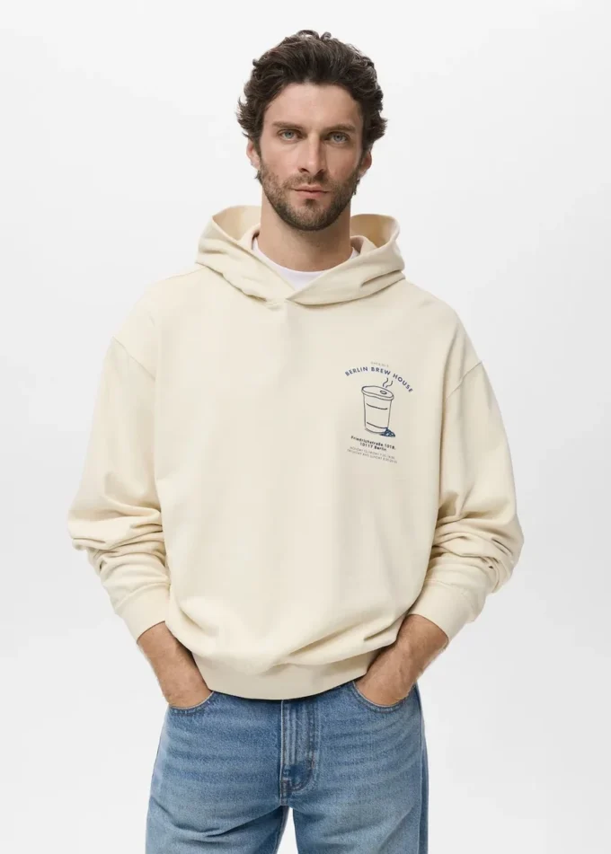 Grafisches Kapuzensweatshirt Grafisches Kapuzensweatshirt