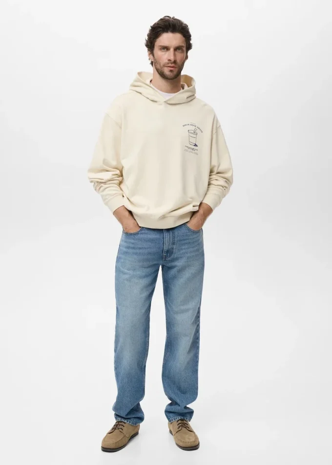 Grafisches Kapuzensweatshirt Grafisches Kapuzensweatshirt