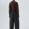 Grobe Strickjacke aus Wollmischung