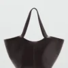 Große Lederschultertasche Große Lederschultertasche