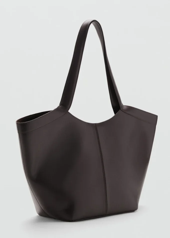 Große Lederschultertasche Große Lederschultertasche