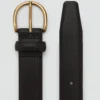 Gürtel aus genarbtem Leder