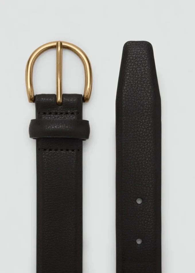 Gürtel aus genarbtem Leder