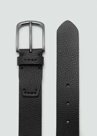 Gürtel aus genarbtem Leder