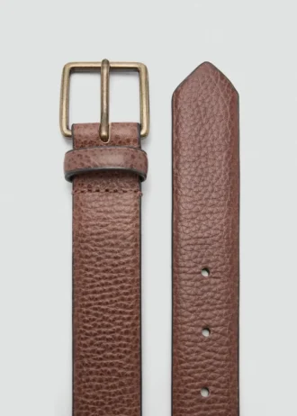 Gürtel aus genarbtem Leder