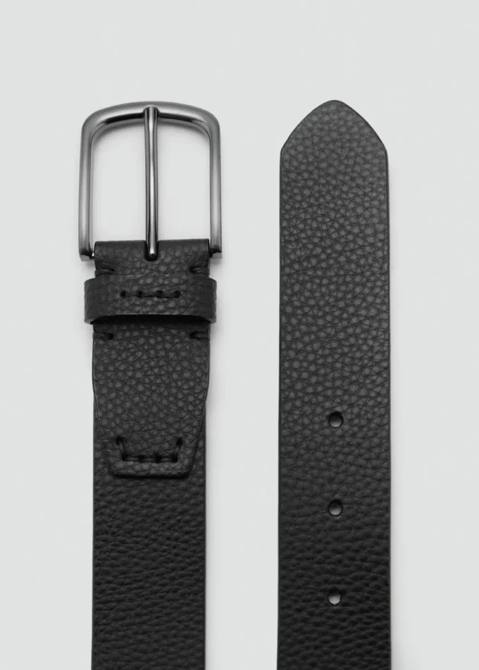 Gürtel aus genarbtem Leder