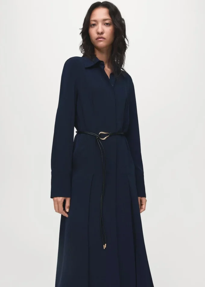 Gürtel-Hemdkleid Gürtel-Hemdkleid