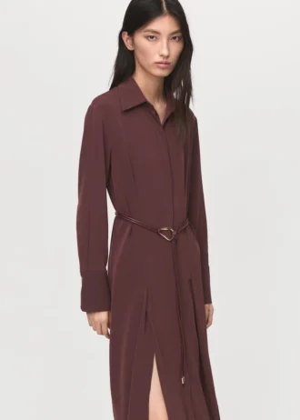 Gürtel-Hemdkleid