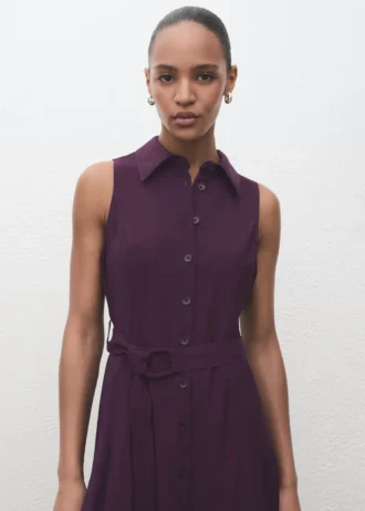 Gürtel-Hemdkleid