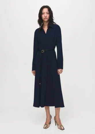 Gürtel-Hemdkleid
