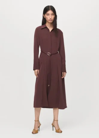 Gürtel-Hemdkleid