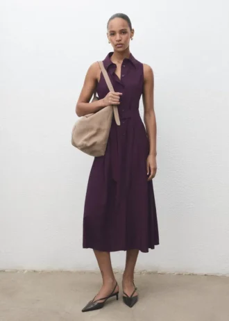 Gürtel-Hemdkleid