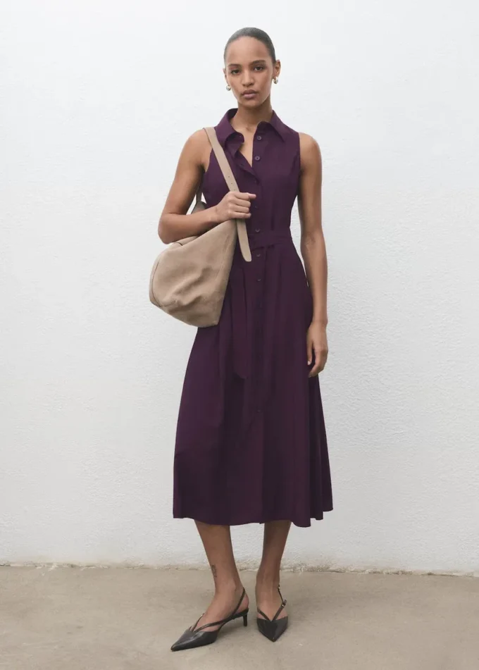 Gürtel-Hemdkleid Gürtel-Hemdkleid