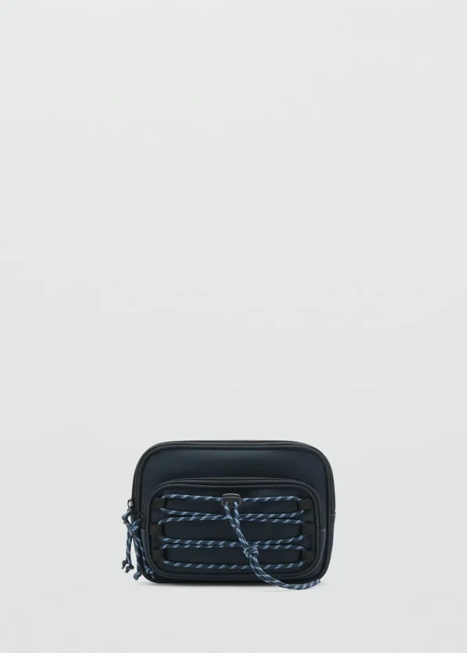 Gürteltasche mit Kordeln