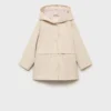 Gummierte Barnjacke mit Kapuze Gummierte Barnjacke mit Kapuze