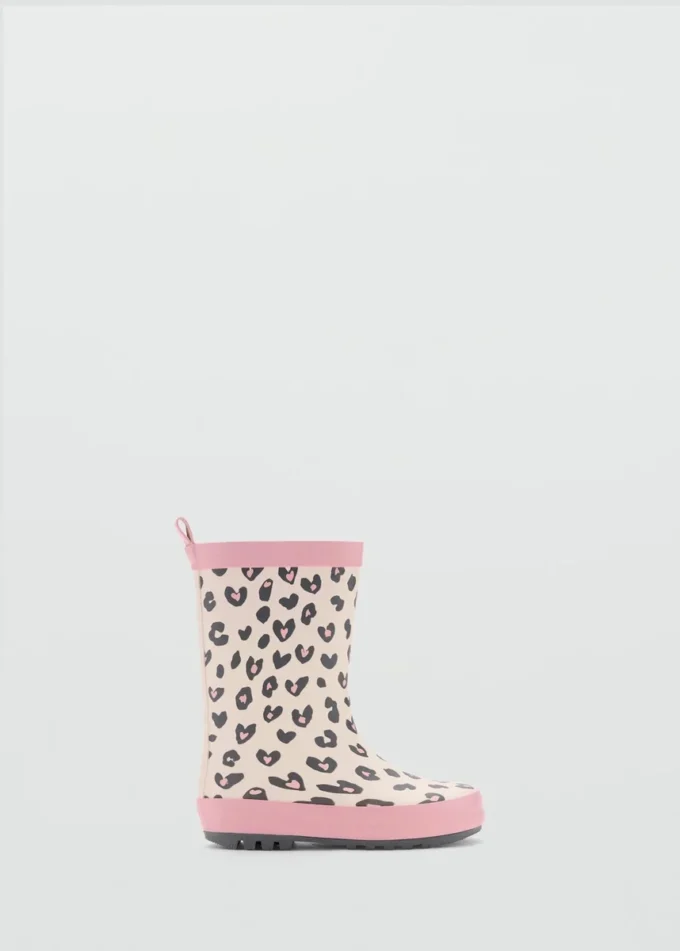 Gummistiefel mit Leopardenmuster Gummistiefel mit Leopardenmuster