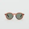 Halbtransparente Sonnenbrille Halbtransparente Sonnenbrille