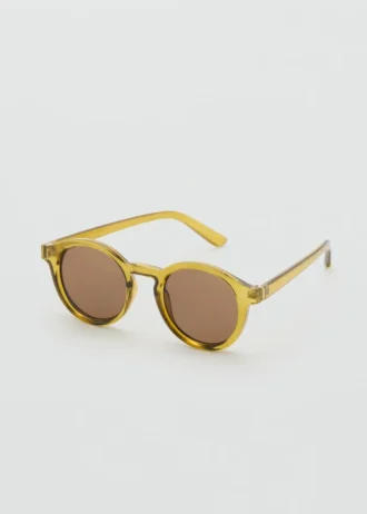 Halbtransparente Sonnenbrille
