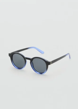 Halbtransparente Sonnenbrille