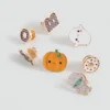 Halloween-Ansteckpin-Set
