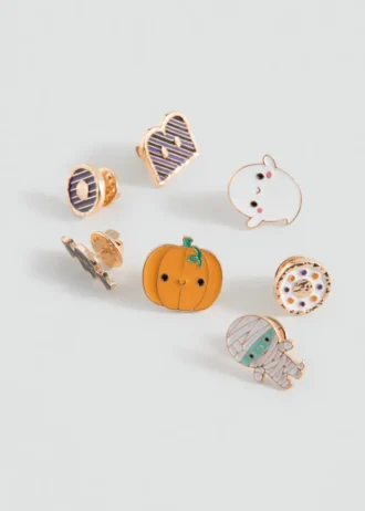 Halloween-Ansteckpin-Set