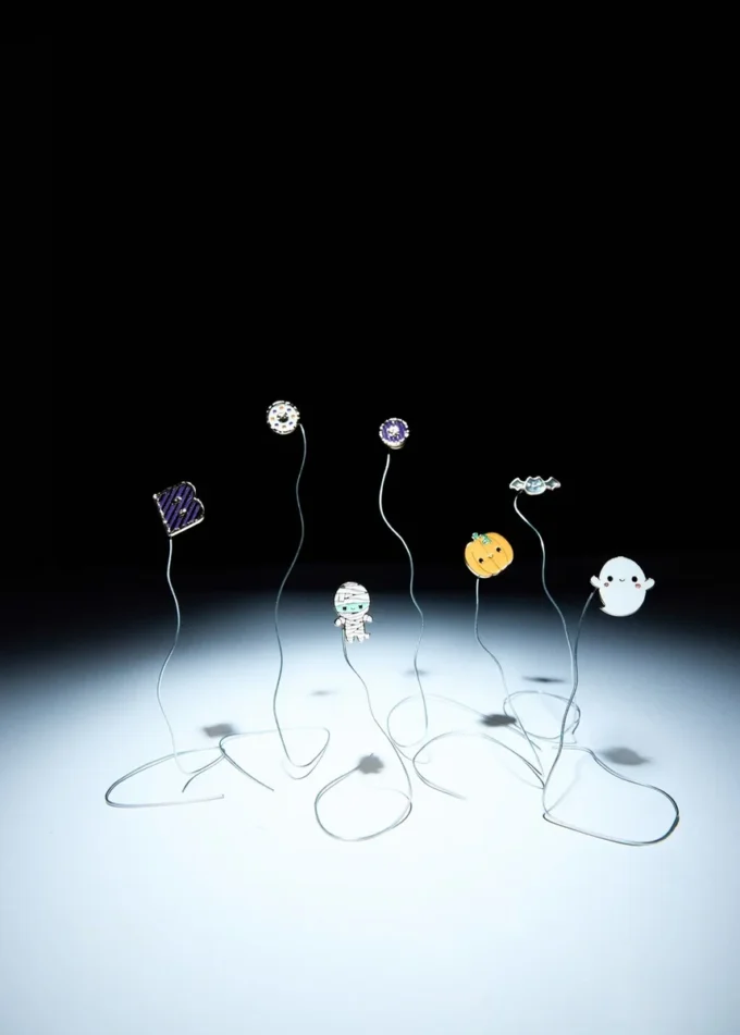 Halloween-Ansteckpin-Set