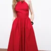 Halterkleid mit gekreuztem Rücken