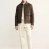 Handgefertigte Wolljacke mit Taschen Handgefertigte Wolljacke mit Taschen