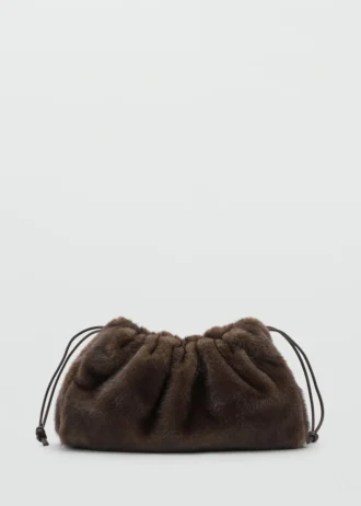 Handtasche aus Kunstfell