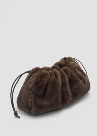 Handtasche aus Kunstfell