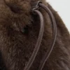 Handtasche aus Kunstfell