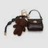 Handtaschen-Schlüsselanhänger mit mehreren Anhängern