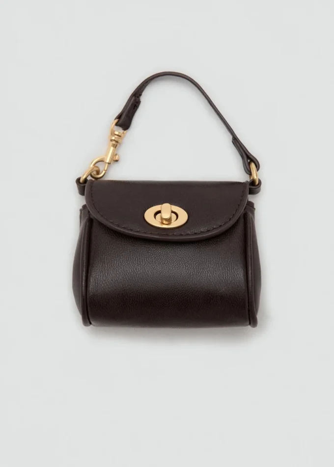 Handtaschen-Schlüsselanhänger mit mehreren Anhängern