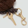 Handtaschen-Schlüsselanhänger mit mehreren Anhängern