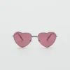 Herzförmige Sonnenbrille