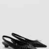 High-Heels mit geraffter Schleife High-Heels mit geraffter Schleife