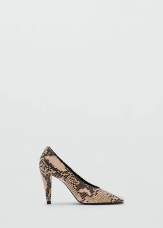 High Heels mit Tierprint