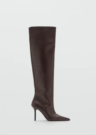 Hohe Lederstiefel