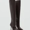Hohe Lederstiefel Hohe Lederstiefel