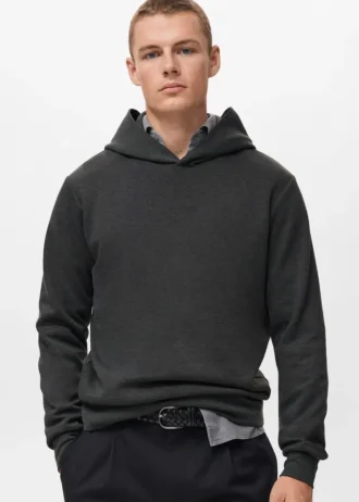 Hoodie in regulärer Passform