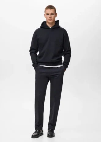 Hoodie in regulärer Passform