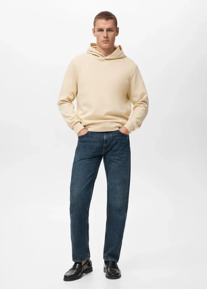 Hoodie in regulärer Passform