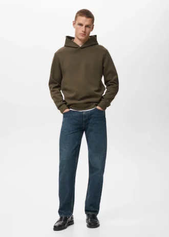 Hoodie in regulärer Passform